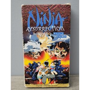 1999 ADV Films Ninja Resurrection Hells Spawn English Language Version VHS Hi-Fi